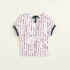 Invite stamp silk shirt