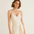 Plus Eliza Embroidered Mid Dress