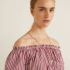 Notch-lapel floral-brocade coat