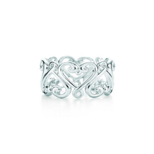 Twin Pave Heart Ring