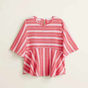 Patchwork cotton top